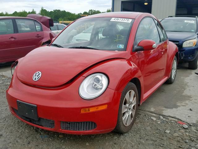 3VWRG31C09M515262 - 2009 VOLKSWAGEN NEW BEETLE წითელი ფოტო 2