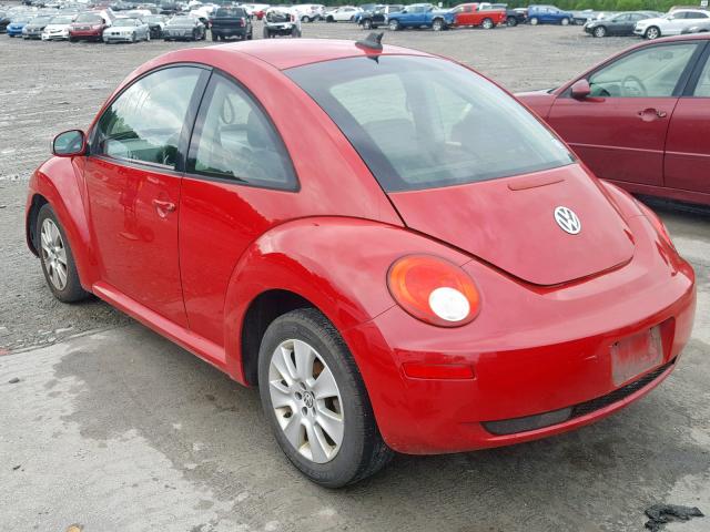 3VWRG31C09M515262 - 2009 VOLKSWAGEN NEW BEETLE წითელი ფოტო 3