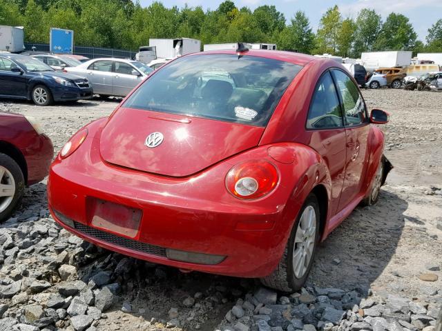 3VWRG31C09M515262 - 2009 VOLKSWAGEN NEW BEETLE წითელი ფოტო 4
