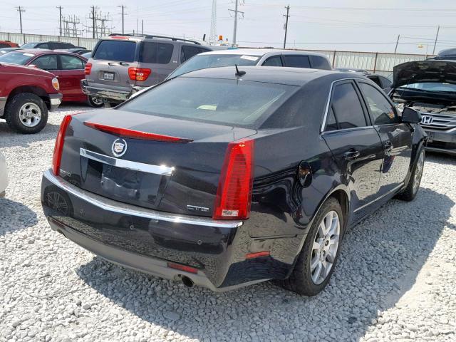 1G6DR57V280158084 - 2008 CADILLAC CTS HI FEA BLACK photo 4