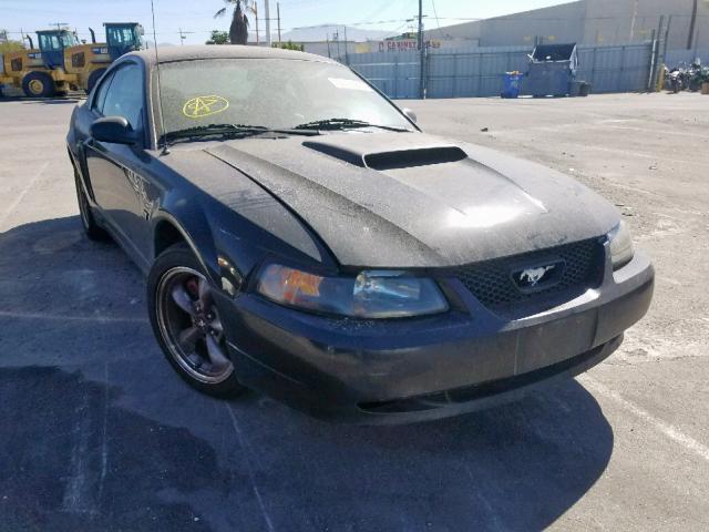 1FAFP42X81F219560 - 2001 FORD MUSTANG GT BLACK photo 1