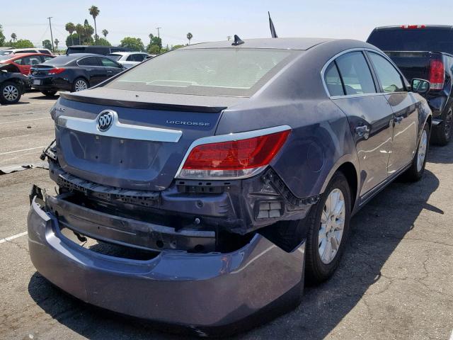 1G4GA5ER1DF271955 - 2013 BUICK LACROSSE BLUE photo 4