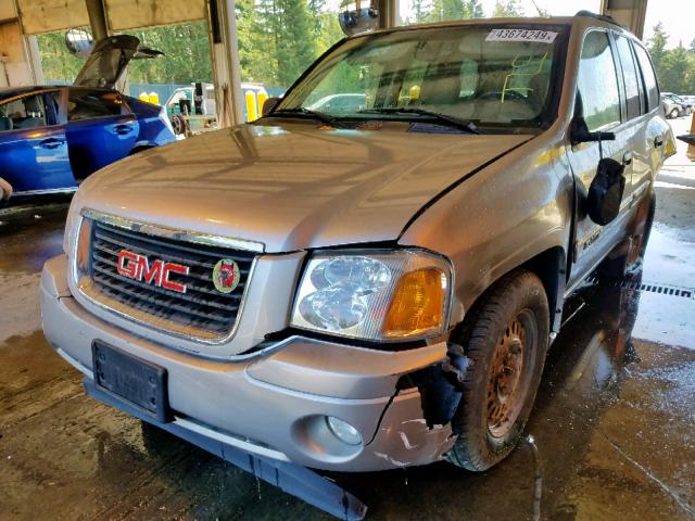 1GKDT13S042388793 - 2004 GMC ENVOY SILVER photo 2