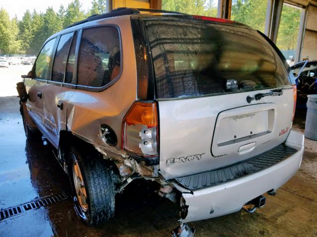 1GKDT13S042388793 - 2004 GMC ENVOY SILVER photo 3