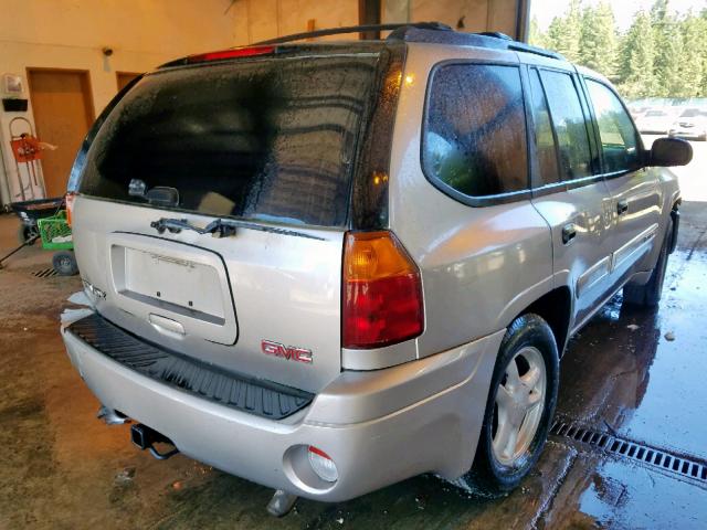 1GKDT13S042388793 - 2004 GMC ENVOY SILVER photo 4