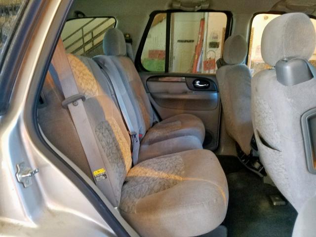 1GKDT13S042388793 - 2004 GMC ENVOY SILVER photo 6