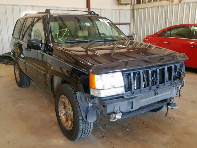 1J4GZ78Y5TC287548 - 1996 JEEP GRAND CHER BLACK photo 1