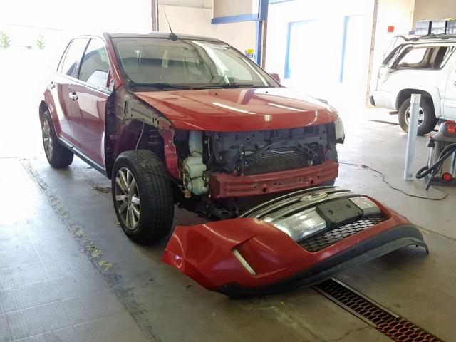 2FMDK3JC2BBB29988 - 2011 FORD EDGE SEL RED photo 1