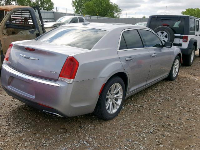 2C3CCAAG5HH591010 - 2017 CHRYSLER 300 LIMITE SILVER photo 4