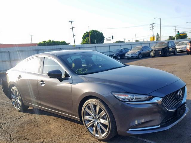 JM1GL1XY5J1301432 - 2018 MAZDA 6 SIGNATUR GRAY photo 1