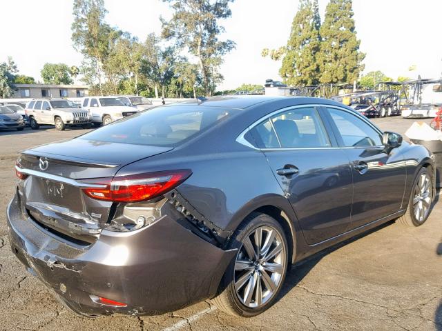 JM1GL1XY5J1301432 - 2018 MAZDA 6 SIGNATUR GRAY photo 4