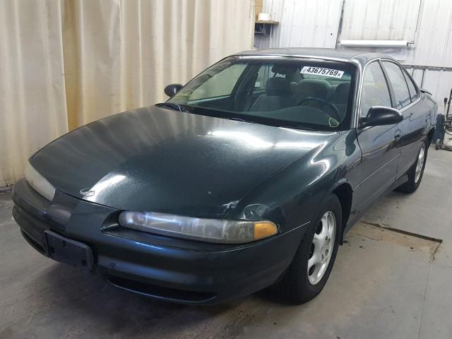 1G3WH52H5XF383198 - 1999 OLDSMOBILE INTRIGUE G GREEN photo 2