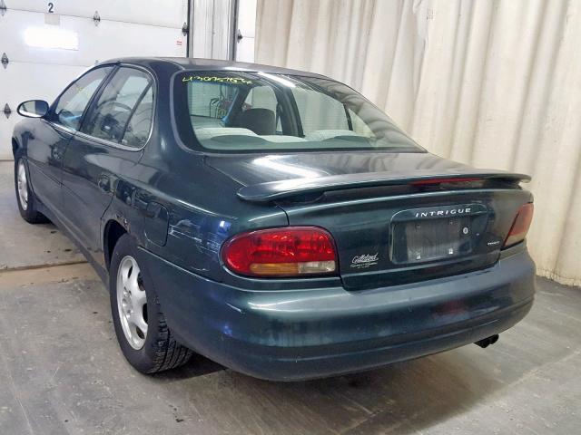 1G3WH52H5XF383198 - 1999 OLDSMOBILE INTRIGUE G GREEN photo 3