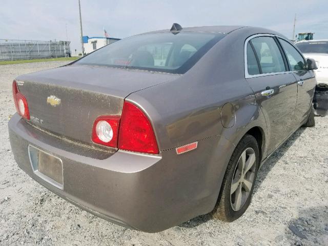 1G1ZC5E09CF256393 - 2012 CHEVROLET MALIBU 1LT 棕色 照片 4