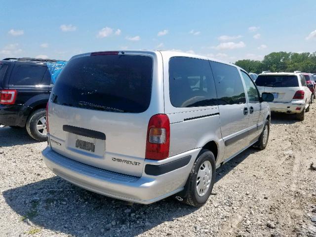 1GNDX03E32D136842 - 2002 CHEVROLET VENTURE SILVER photo 4