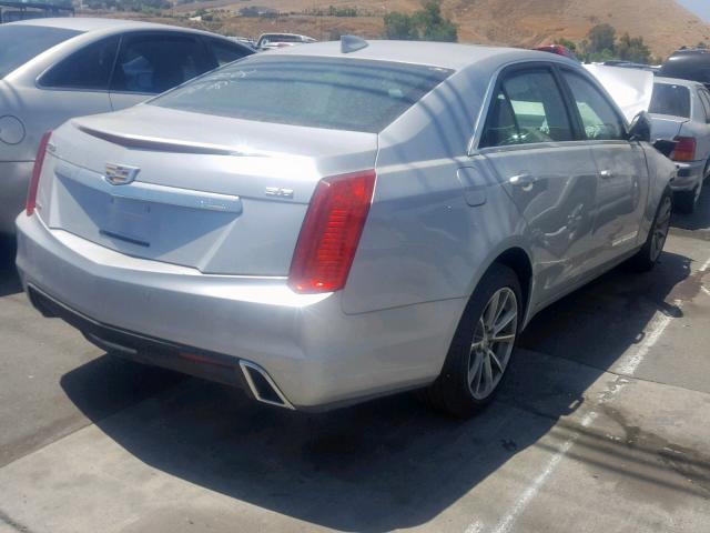 1G6AX5SS3K0132459 - 2019 CADILLAC CTS LUXURY SILVER photo 4