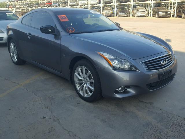 JN1CV6EL5EM131559 - 2014 INFINITI Q60 JOURNE GRAY photo 1