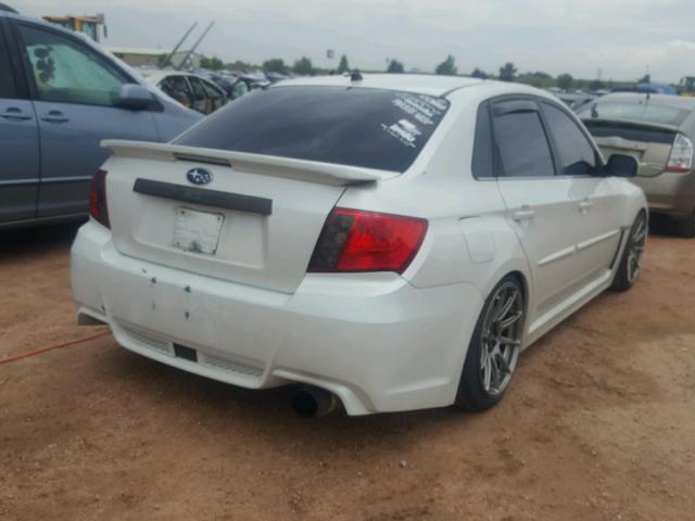 JF1GV7F63BG505809 - 2011 SUBARU IMPREZA WR WHITE photo 4