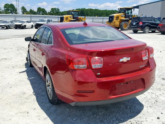 1G11C5SL9EF222436 - 2014 CHEVROLET MALIBU 1LT RED photo 3