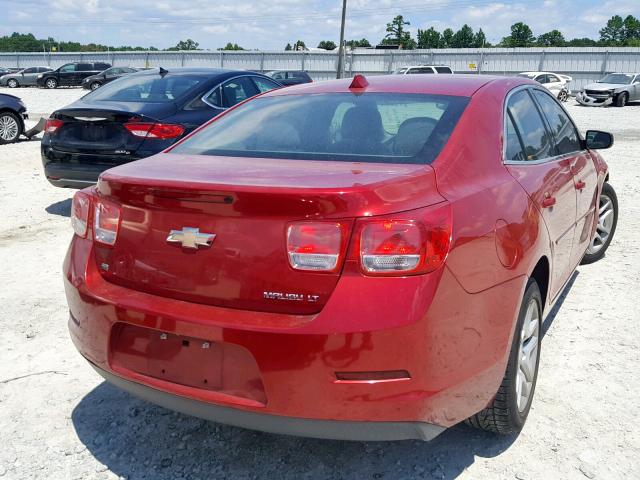 1G11C5SL9EF222436 - 2014 CHEVROLET MALIBU 1LT RED photo 4