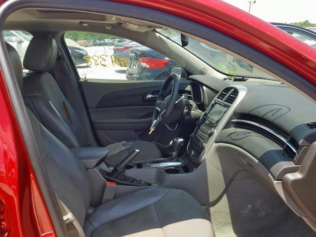 1G11C5SL9EF222436 - 2014 CHEVROLET MALIBU 1LT RED photo 5