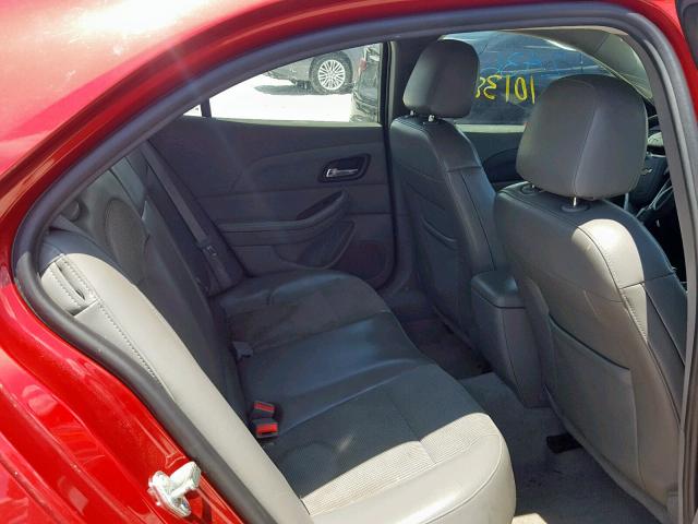 1G11C5SL9EF222436 - 2014 CHEVROLET MALIBU 1LT RED photo 6