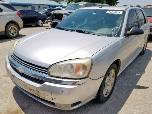 1G1ZU64855F140170 - 2005 CHEVROLET MALIBU MAX 银色 照片 2