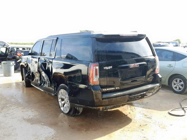 1GKS1GKC9FR141891 - 2015 GMC YUKON XL C BLACK photo 3