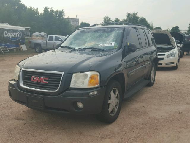 1GKDT13SX32259538 - 2003 GMC ENVOY BLACK photo 2