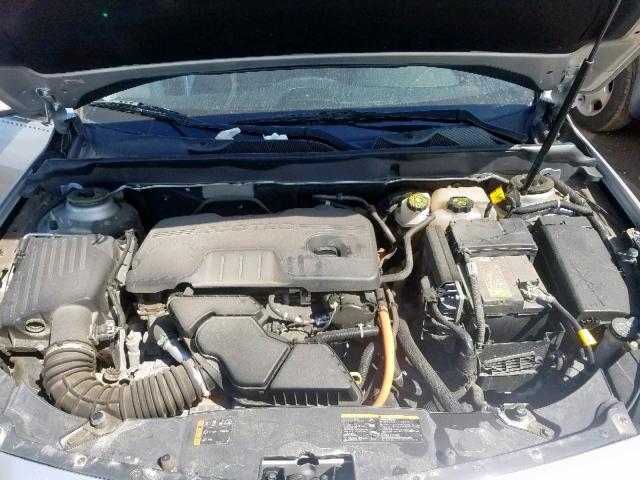 1G11D5RRXDF102067 - 2013 CHEVROLET MALIBU 1LT SILVER photo 7