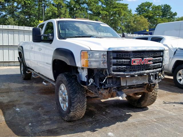 1GT424C82CF103636 - 2012 GMC SIERRA K35 WHITE photo 1