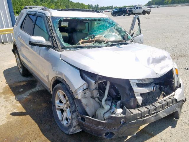 1FMHK7F89CGA48672 - 2012 FORD EXPLORER L SILVER photo 1