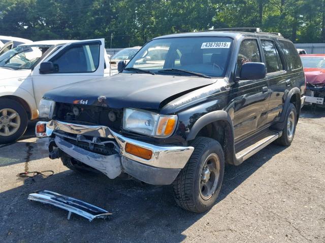 JT3GN86R6V0044200 - 1997 TOYOTA 4 RUNNER BLACK photo 2