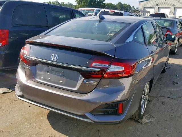 JHMZC5F38JC004048 - 2018 HONDA CLARITY TO GRAY photo 4