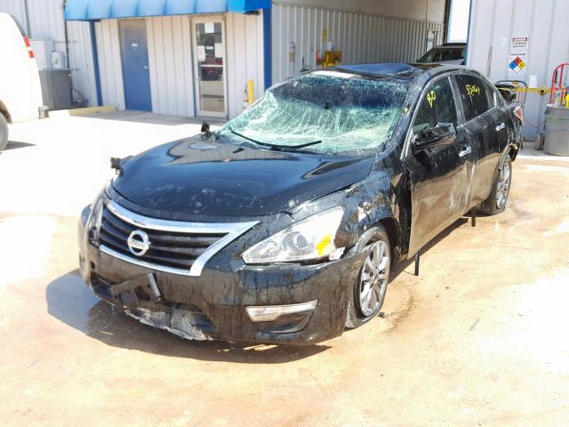 1N4AL3AP7FC568705 - 2015 NISSAN ALTIMA 2.5 BLACK photo 2