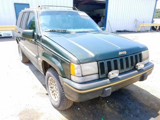 1J4FX78S8SC527428 - 1995 JEEP GRAND CHER GREEN photo 1