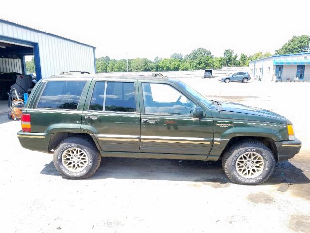 1J4FX78S8SC527428 - 1995 JEEP GRAND CHER GREEN photo 9