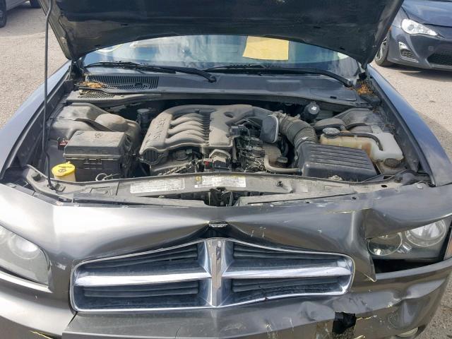 2B3CA3CV3AH253198 - 2010 DODGE CHARGER SX CHARCOAL photo 7