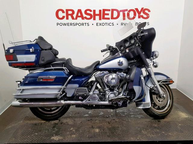 1HD1FCW16XY605770 - 1999 HARLEY-DAVIDSON FLHTCUI BLUE photo 1