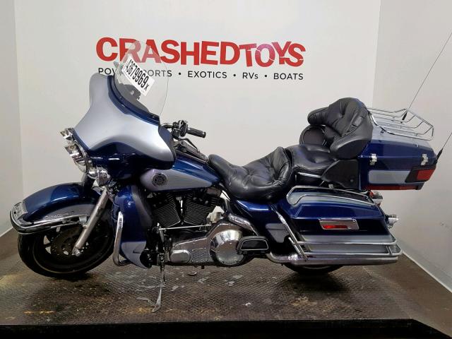1HD1FCW16XY605770 - 1999 HARLEY-DAVIDSON FLHTCUI BLUE photo 3