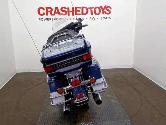 1HD1FCW16XY605770 - 1999 HARLEY-DAVIDSON FLHTCUI BLUE photo 4