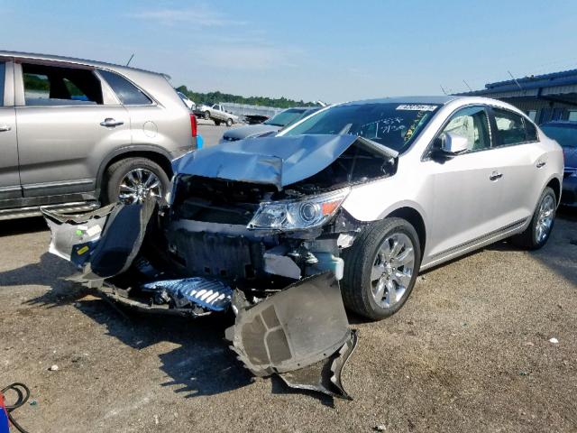 1G4GC5GD6BF263892 - 2011 BUICK LACROSSE C SILVER photo 2