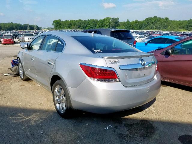 1G4GC5GD6BF263892 - 2011 BUICK LACROSSE C SILVER photo 3