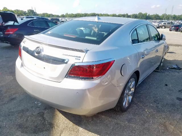 1G4GC5GD6BF263892 - 2011 BUICK LACROSSE C SILVER photo 4