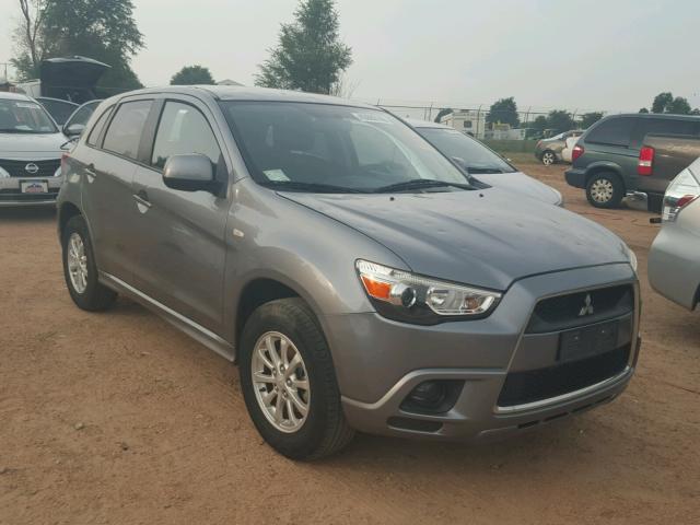 JA4AP3AUXBZ001006 - 2011 MITSUBISHI OUTLANDER SILVER photo 1