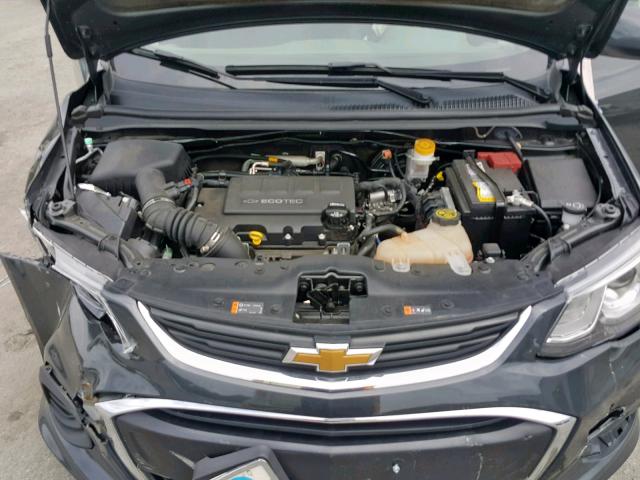 1G1JF5SB8H4140647 - 2017 CHEVROLET SONIC PREM GRAY photo 7