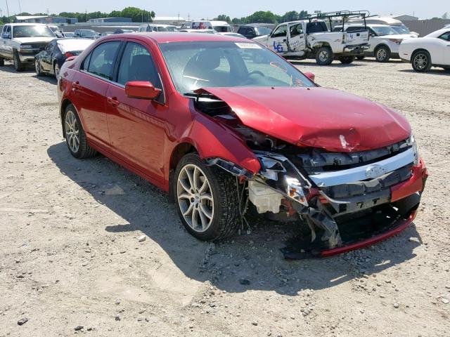 3FAHP0HG8BR342644 - 2011 FORD FUSION SE RED photo 1