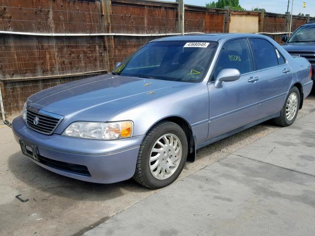 JH4KA9644WC004501 - 1998 ACURA 3.5RL BLUE photo 2