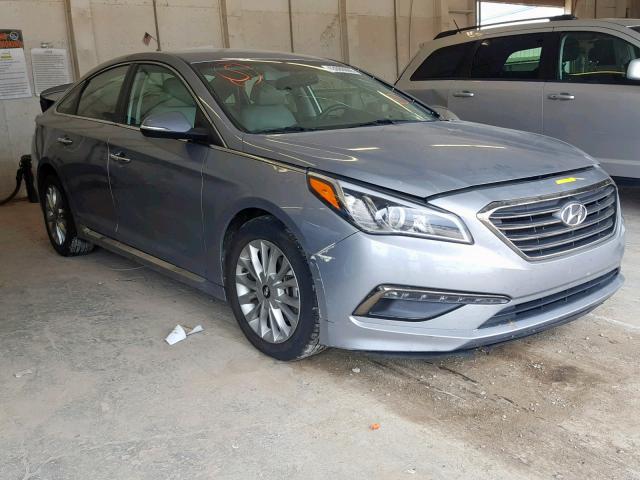 5NPE34AFXFH100223 - 2015 HYUNDAI SONATA SPO SILVER photo 1