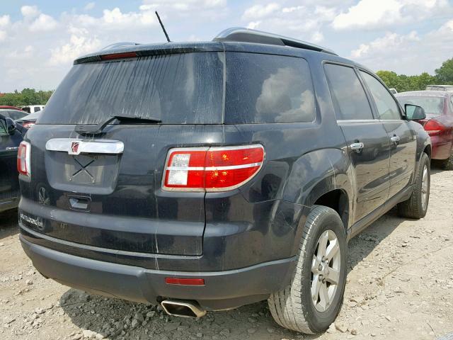 5GZER23748J284219 - 2008 SATURN OUTLOOK XR შავი ფოტო 4